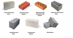 Основные виды кирпича и инструменты, необходимые для кладки