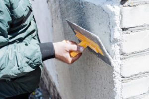 Теплая перлитовая штукатурка для фасадных работ