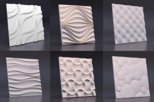 3D-панели из гипса: современный декор для стен и потолков
