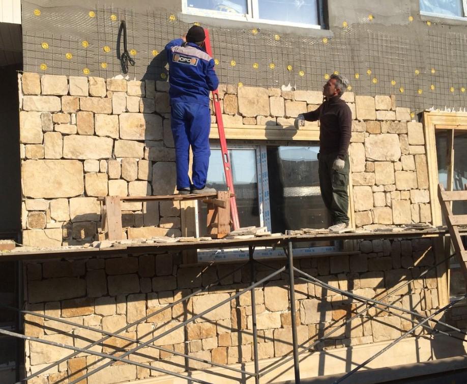 Ошибки при облицовке фасада камнем