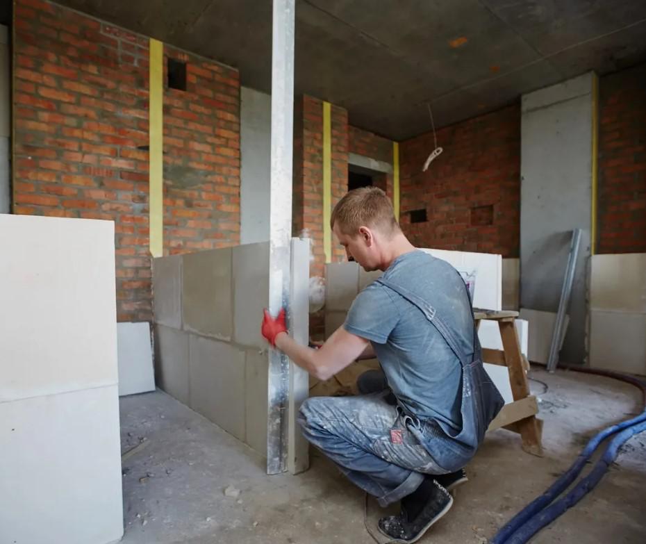 Монтаж перегородок из ПГП: пошаговая инструкция с рекомендациями от производителя