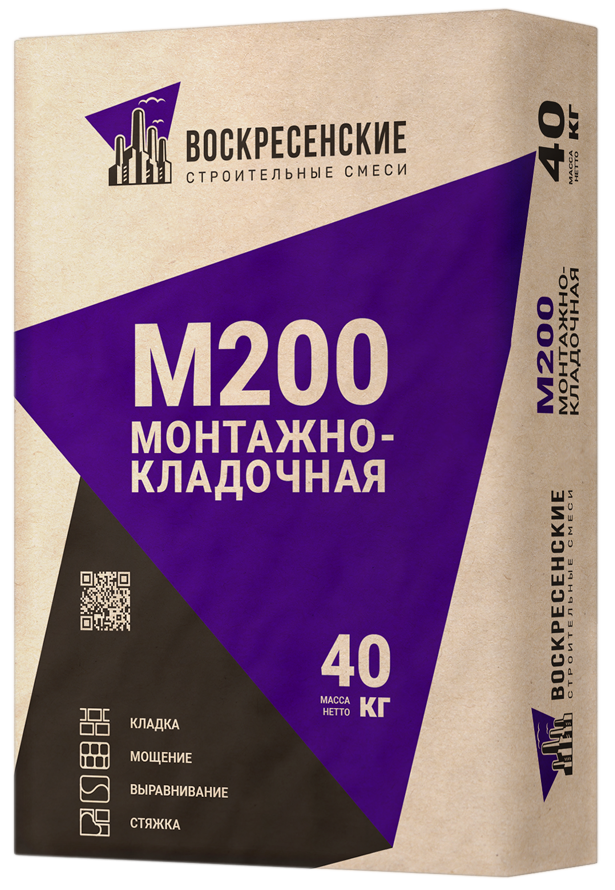 Смесь цементно-песчаная М200 (ЦПС) 40 кг