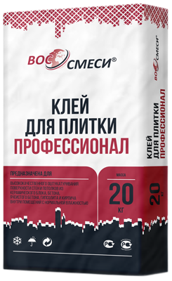 Усиленный плиточный клей C2 Т для крупноформатной плитки и камня